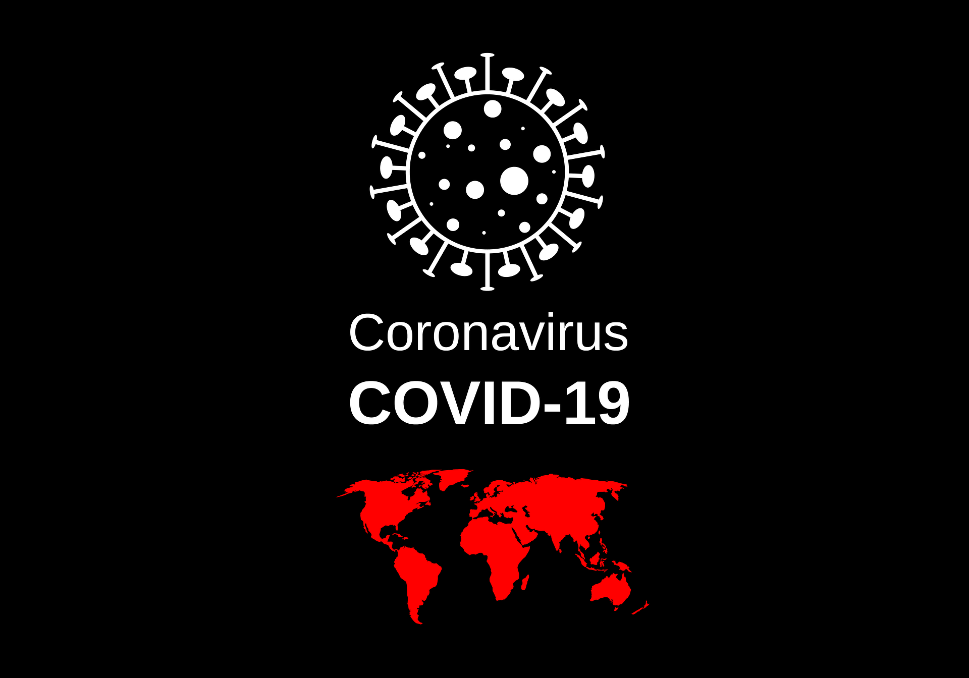 Swiat w dobie koronawirusa