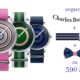 kolorowe zegarki Charles BowTie wraz z paskiem i muszką w cenie 390 zł