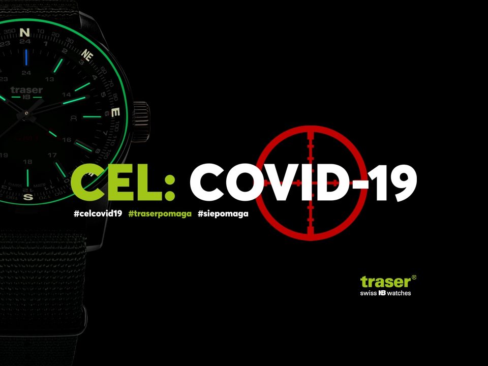 akcja cel:covid-19 organizowana przez traser polska