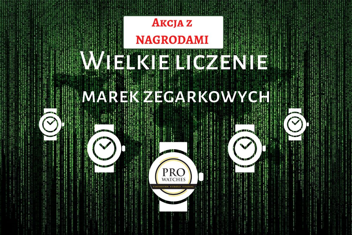 Wielkie liczenie marek zegarkowych pro watches